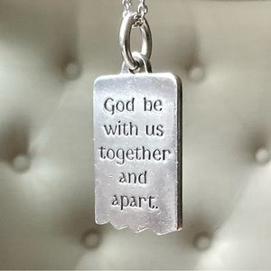 🔥 James Avery God Be With Us Mizpah Pendant